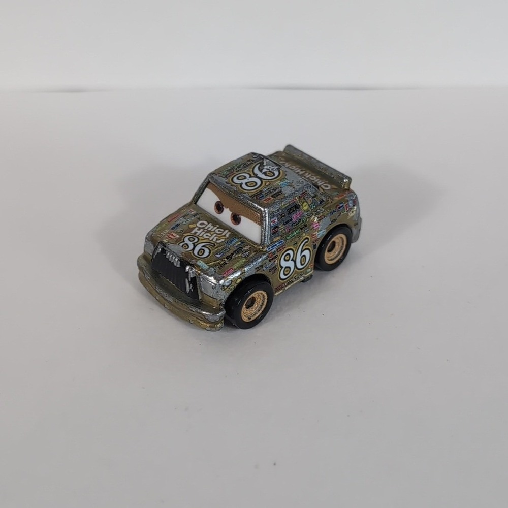 Disney Pixar Cars Mattel Chick Hicks Mini Racers Diecast Car FBG76 Silver 86